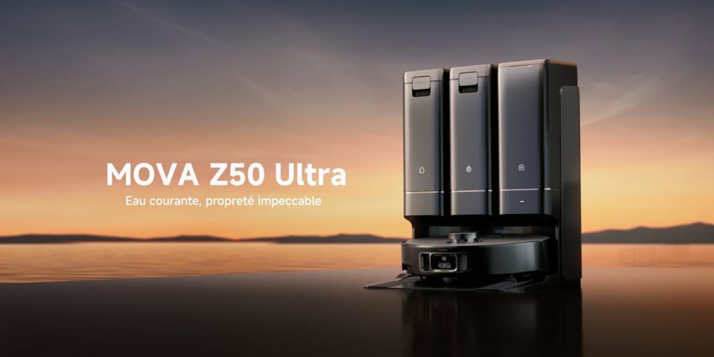 robot aspirateur et laveur MOVA Z50 Ultra