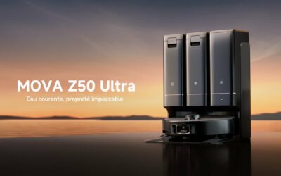 MOVA présente le robot aspirateur et laveur Z50 Ultra