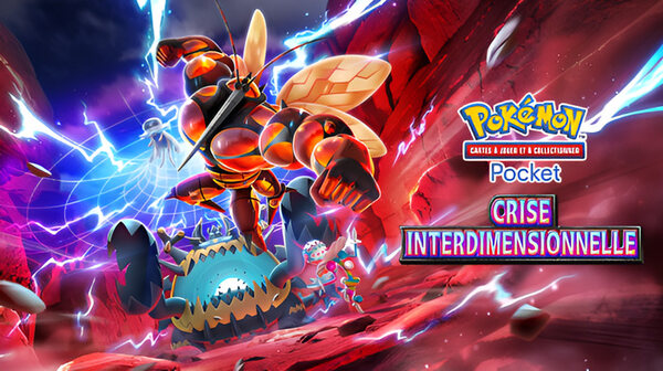 JCC Pokémon Pocket – Le booster Crise Interdimensionnelle est disponible
