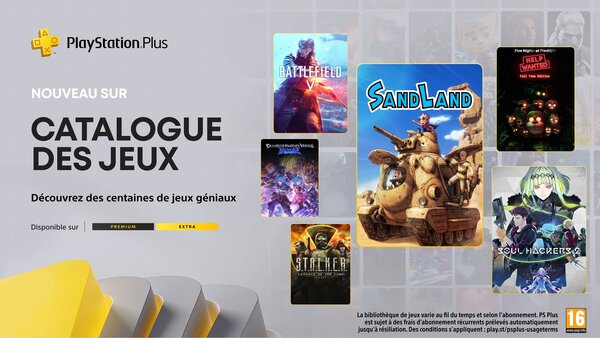 Les nouveautés sur le catalogue PlayStation Plus en mai