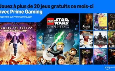 Les offres Amazon Prime Gaming de mai 2025