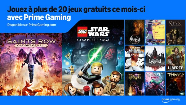 Amazon Prime Gaming mai 2025