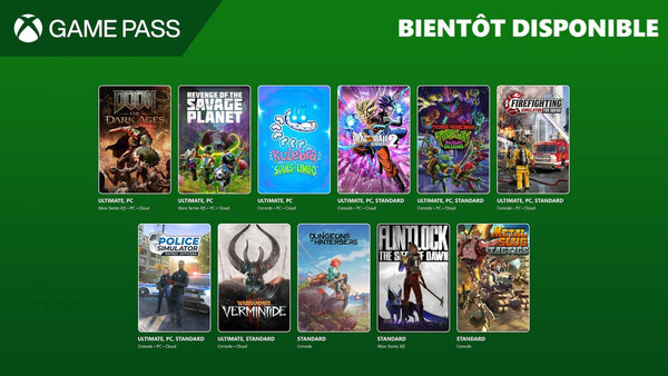 Xbox Game Pass Mai 2025, DOOM: The Dark Ages, Revenge of the Savage Planet, Dragonball Xenoverse 2