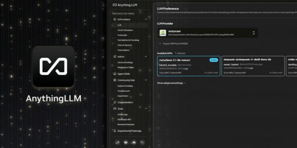 NVIDIA, GPU RTX , AnythingLLM, LLM, NVIDIA NIM