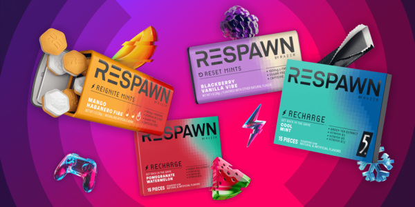 RESPAWN by Razer : Razer et Mars lance des snacks dédiés aux joueurs