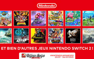 Découvrez la Nintendo Switch 2 à Japan Expo 2025