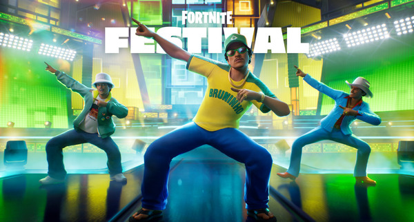 Festival Fortnite Saison 9 , Bruno Mars