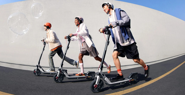 Segway annonce le lancement des trottinettes électriques Ninebot E3