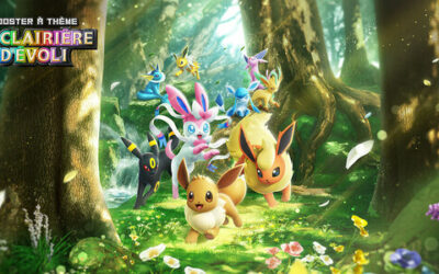 JCC Pokémon Pocket – Le booster La Clairière d’Évoli sera disponible dès le 26 juin