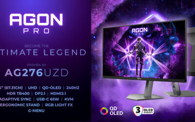 AGON by AOC dévoile le moniteur AGON PRO AG276UZD