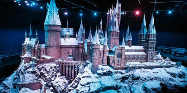 Warner Bros. Studio Tour London - Poudlard sous la neige