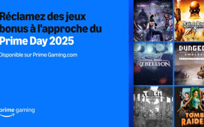 Amazon Prime Day – 6 jeux bonus sont disponibles via Prime Gaming
