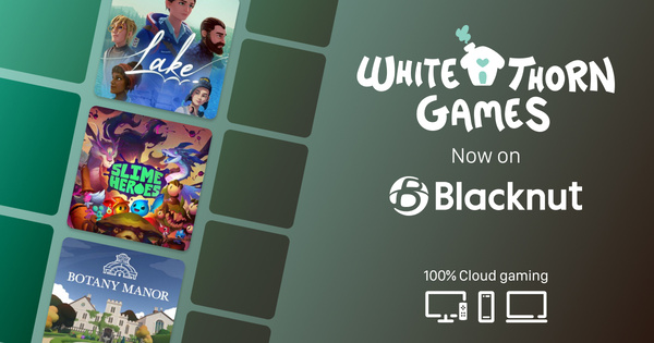 Les jeux Whitethorn Games sont disponibles via Blacknut