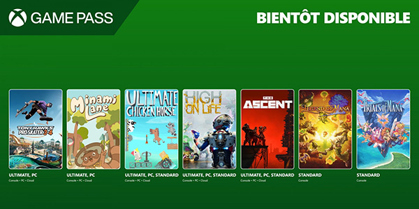 Xbox Game Pass , Tony Hawk’s Pro Skater 3 + 4, Minami Lane, Ultimate Chicken Horse