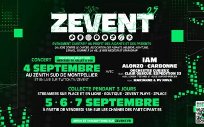 Le ZEVENT revient du 5 au 7 septembre