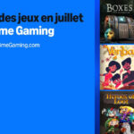 Amazon Prime Gaming juillet 2025