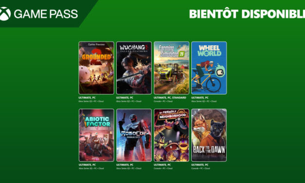 Prochainement dans le Game Pass : Grounded 2, Wuchang: Fallen Feathers, …
