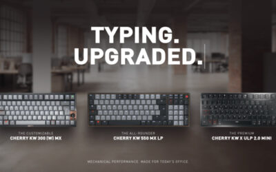 CHERRY dévoile des claviers mécaniques compacts et silencieux