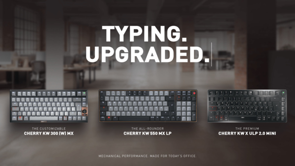 CHERRY KW 300 MX, CHERRY KW 300W MX, CHERRY KW 550 MX LP, CHERRY KW X ULP 2.0 MINI