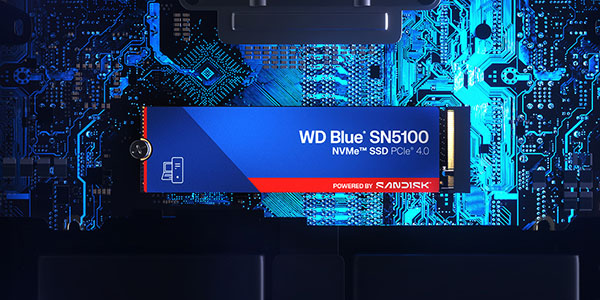 Sandisk annonce le lancement du WD Blue SN5100 NVMe SSD