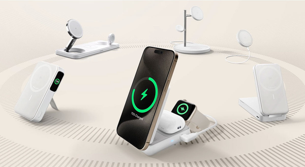 chargeur iphone pliable 3 en 1 Anker MagGo