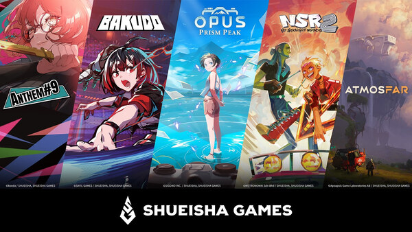 SHUEISHA GAMES , Gamescom 2025 , OPUS: Prism Peak , ANTHEM#9 , ATMOSFAR , BAKUDO , UNYIELDER