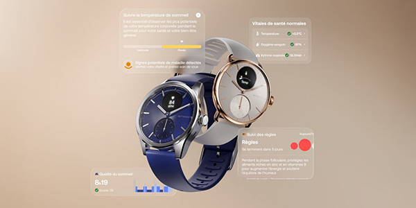 Withings annonce la nouvelle ScanWatch 2 avec IA prédictive