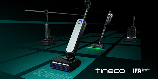 IFA 2025 , Tineco , FLOOR ONE S9 Scientist , FLOOR ONE Station S9 Artist, FLOOR ONE S9 Artist Steam PRO , PURE ONE A90S, CARPET ONE Cruiser , CHIERE ONE Biz