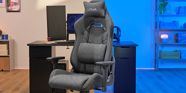 Trust , Ferro Hyperscroll , souris sans fil , chaise, Ruya Fabric , Xyra, clavier mécanique TKL ,Gasket