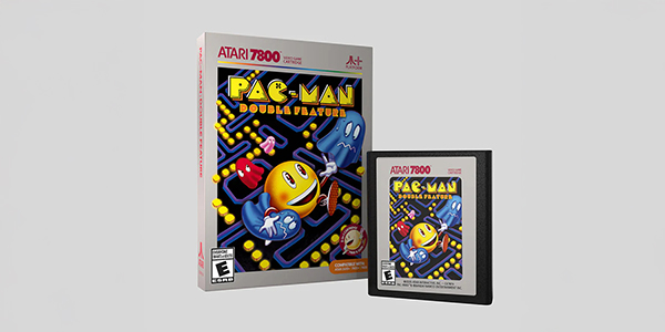 PLAION REPLAI , GALAGA, PAC-MAN Double Feature, Dig Dug, Xevious ,Atari 2600+ , Atari 7800+