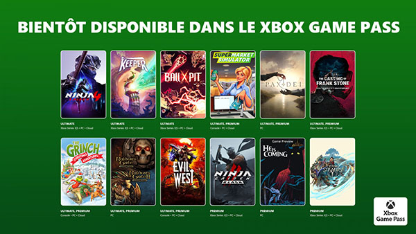 Prochainement dans le Game Pass : Ninja Gaiden 4, Keeper, Ball x Pit, …