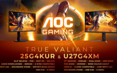 AGON by AOC dévoile 2 moniteurs AOC GAMING pour l’eSport