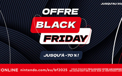 Les offres Black Friday de Nintendo