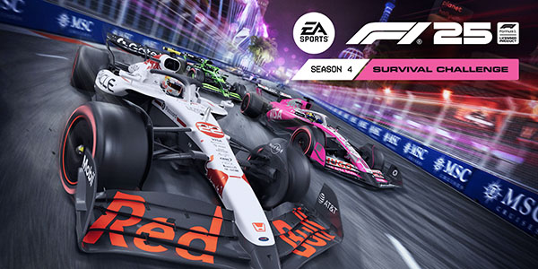 Codemasters , Electronic Arts , EA SPORTS F1 25 , mode Défi de survie , Saison 4