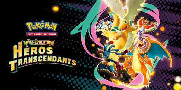 The Pokémon Company International , Jeu de Cartes à Collectionner , Pokémon , Jeu de Cartes à Collectionner Pokémon , JCC Pokémon : Méga-Évolution – Héros Transcendants , Méga-Évolution , Héros Transcendants , début 2026