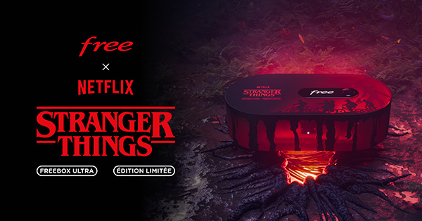 Freebox Ultra , Stranger Things , Freebox Ultra Edition Limitée Stranger Things , Free , Netflix , Stranger Things saison 5 , Stranger Things, saison 5