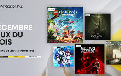 PlayStation Plus – Les jeux du mois de décembre 2025