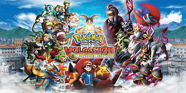 Pokémon, le film : Volcanion et la merveille mécanique arrive dans les cinémas MK2 et Kinepolis