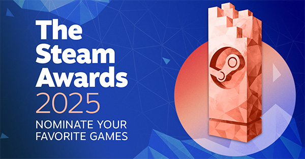 Steam Awards 2025 – Valve lance la période de nominations