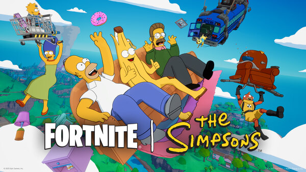 Les Simpson débarquent dans Fortnite