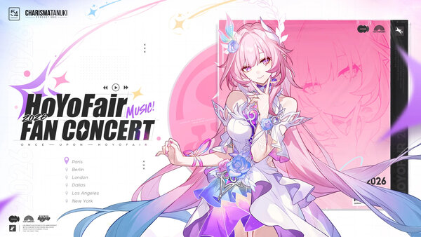 HoYoverse, 54 Entertainment , CHARISMA TANUKI PRODUCTIONS ,concert, HoYoFair Fan Concert, 2026