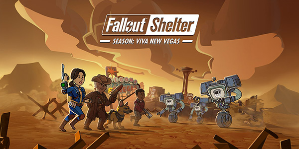 Bethesda Game Studios , Fallout Shelter , saison Vive New Vegas ,Steam , iOS, Android