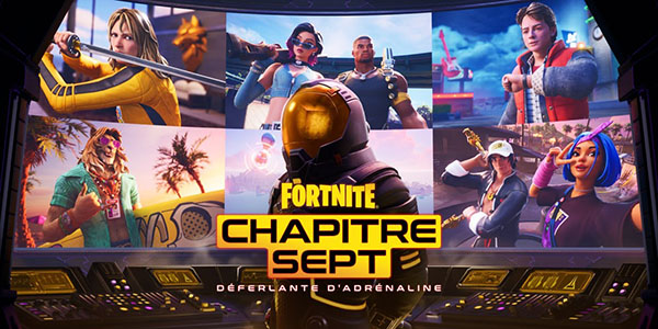 Epic Games , Fortnite Battle Royale , Chapitre Sept : Déferlante d'adrénaline