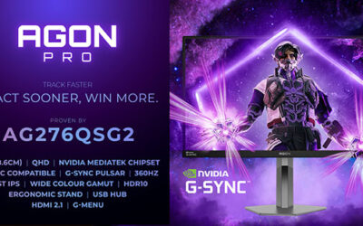 AGON by AOC et NVIDIA dévoilent le moniteur AGON PRO AG276QSG2