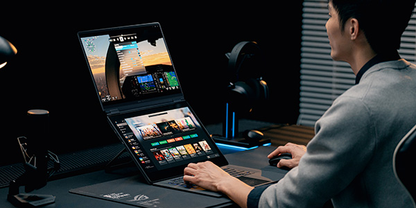 CES 2026 , ASUS ROG , ASUS Republic of Gamers , ASUS ROG Zephyrus Duo GX651, laptop gaming , double écran OLED