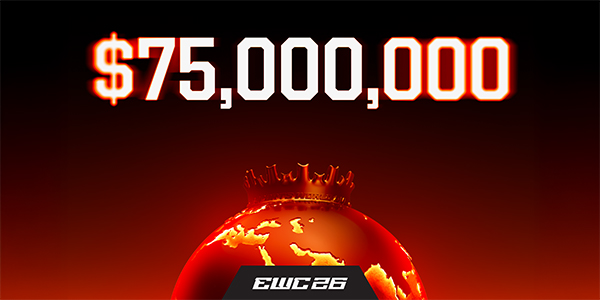 Esports World Cup 2026 , EWC 2026 , Esports World Cup Foundation , EWCF, prize pool , Riyad , Arabie saoudite , 75 millions de dollars