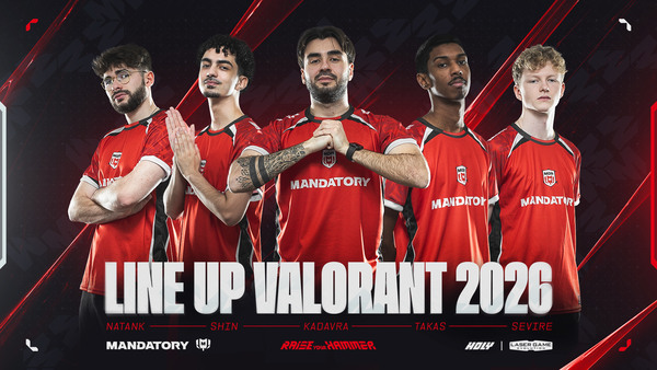 Mandatory lance sa saison 2026 avec un nouveau roster Valorant