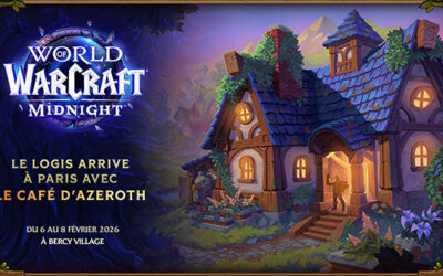Le Café d&rsquo;Azeroth s&rsquo;installe à Bercy Village du 6 au 8 février