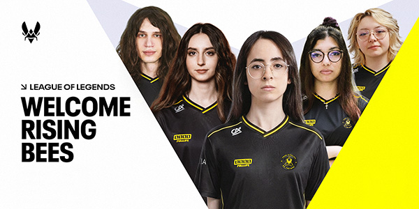 Team Vitality , Rising Bees , équipe féminine , League of Legends