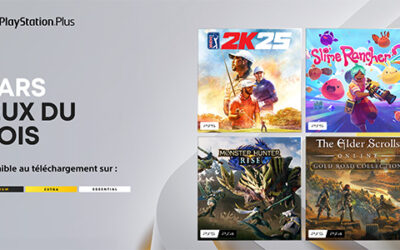 PlayStation Plus – Les jeux du mois de mars 2026